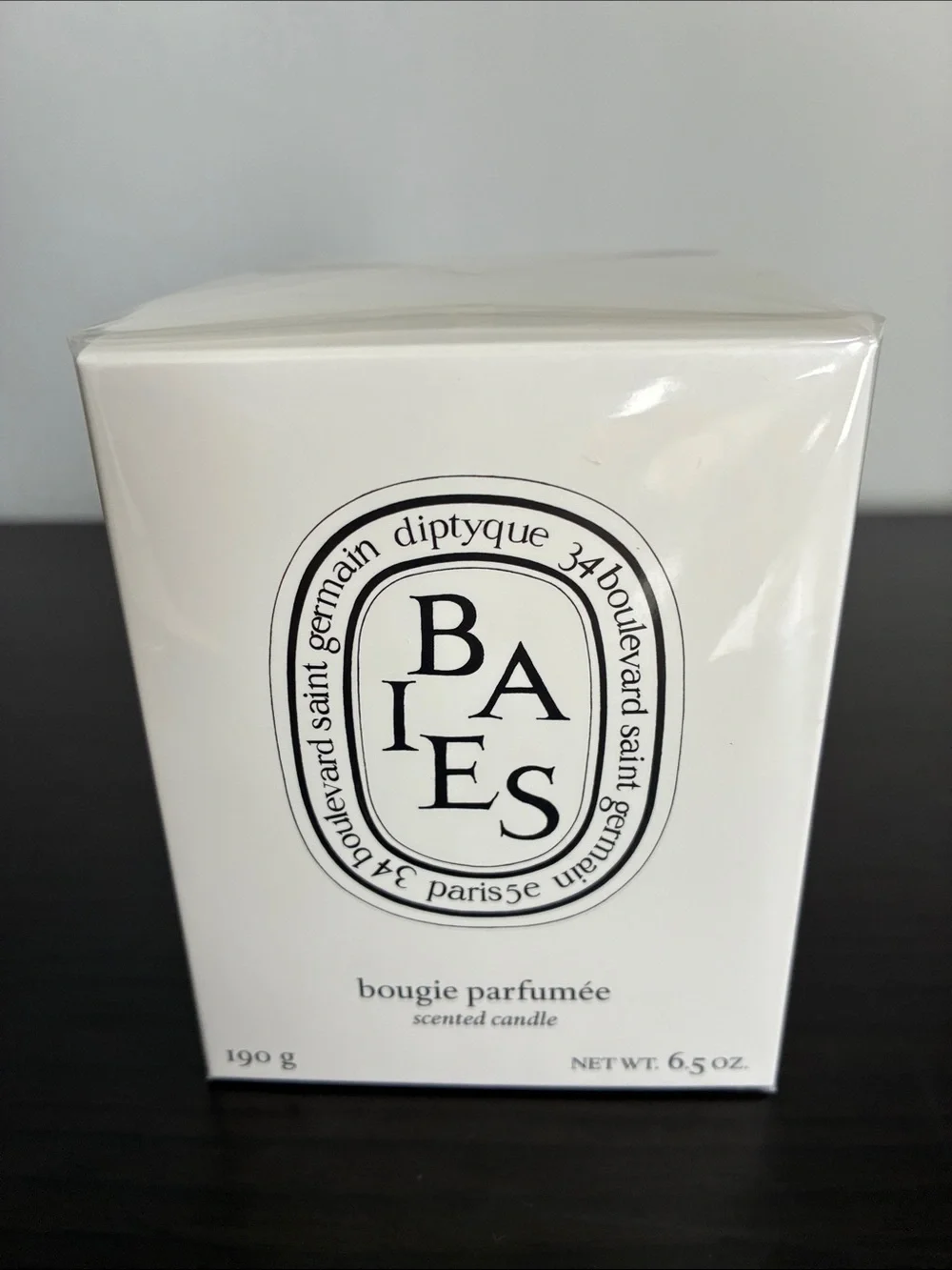 Diptyque Bais -Bougie Parfumee Berries Scented Candle - 6.5oz - New